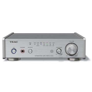 Teac AI-303 USB DAC Ολοκληρωμένος Ενισχυτής Hi-Fi Stereo 50W/4Ω 25W/8Ω Ασημί Teac AI-303 USB DAC Ολοκληρωμένος Ενισχυτής Hi-Fi Stereo 50W/4Ω 25W/8Ω Ασημί